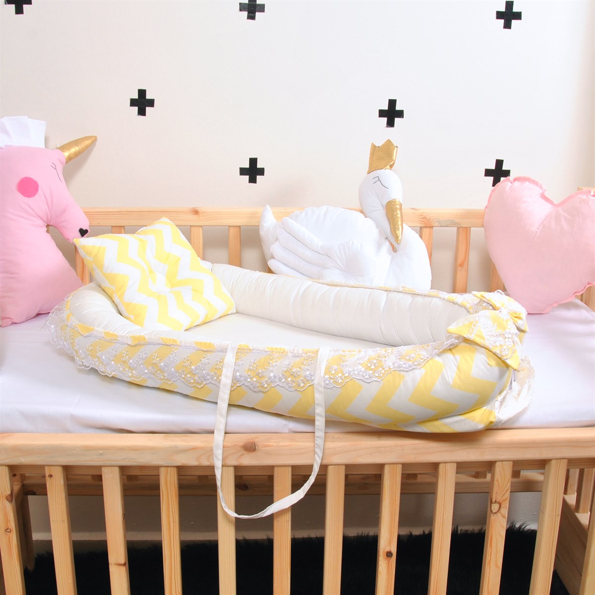 Babynest Bebek Beşikleri Yatağı Anne Yanı Baby Nest Uyku SBZB316