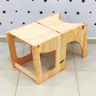 Nirvana Montessori Yatak Sedir Karyola | MarkaawmMontessori Öğrenme Kulesi Toddler Çocuk Masa Sandalye Takımı